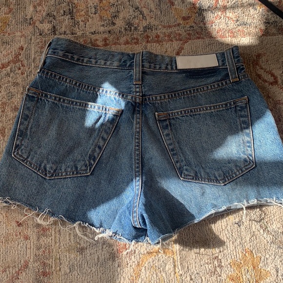 RE/DONE Original High Rise Denim Shorts 27 - Picture 3 of 6